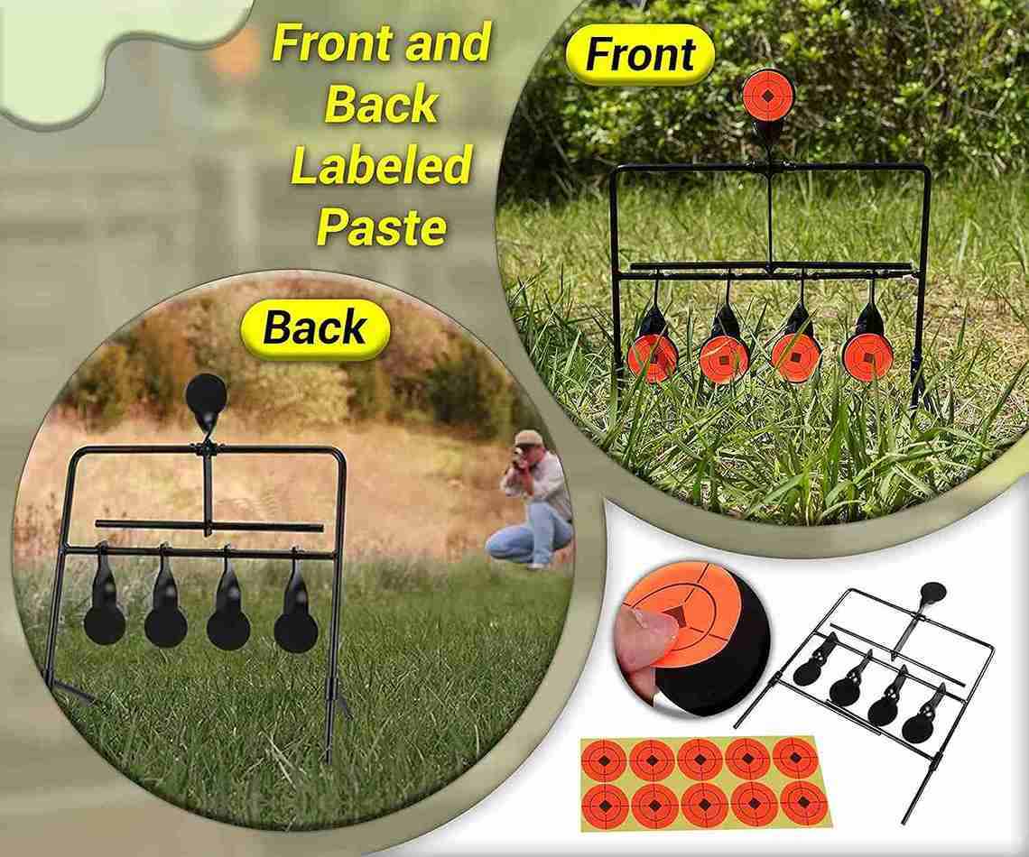 ARSUK Air Rifle Targets - Moving Targets for Airsoft, Air Guns, and BB Guns