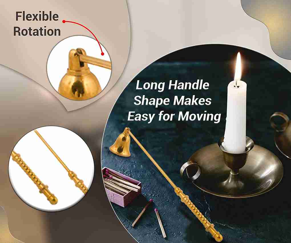 Safe and Easy Candle Extinguishment: ARSUK Snuffer