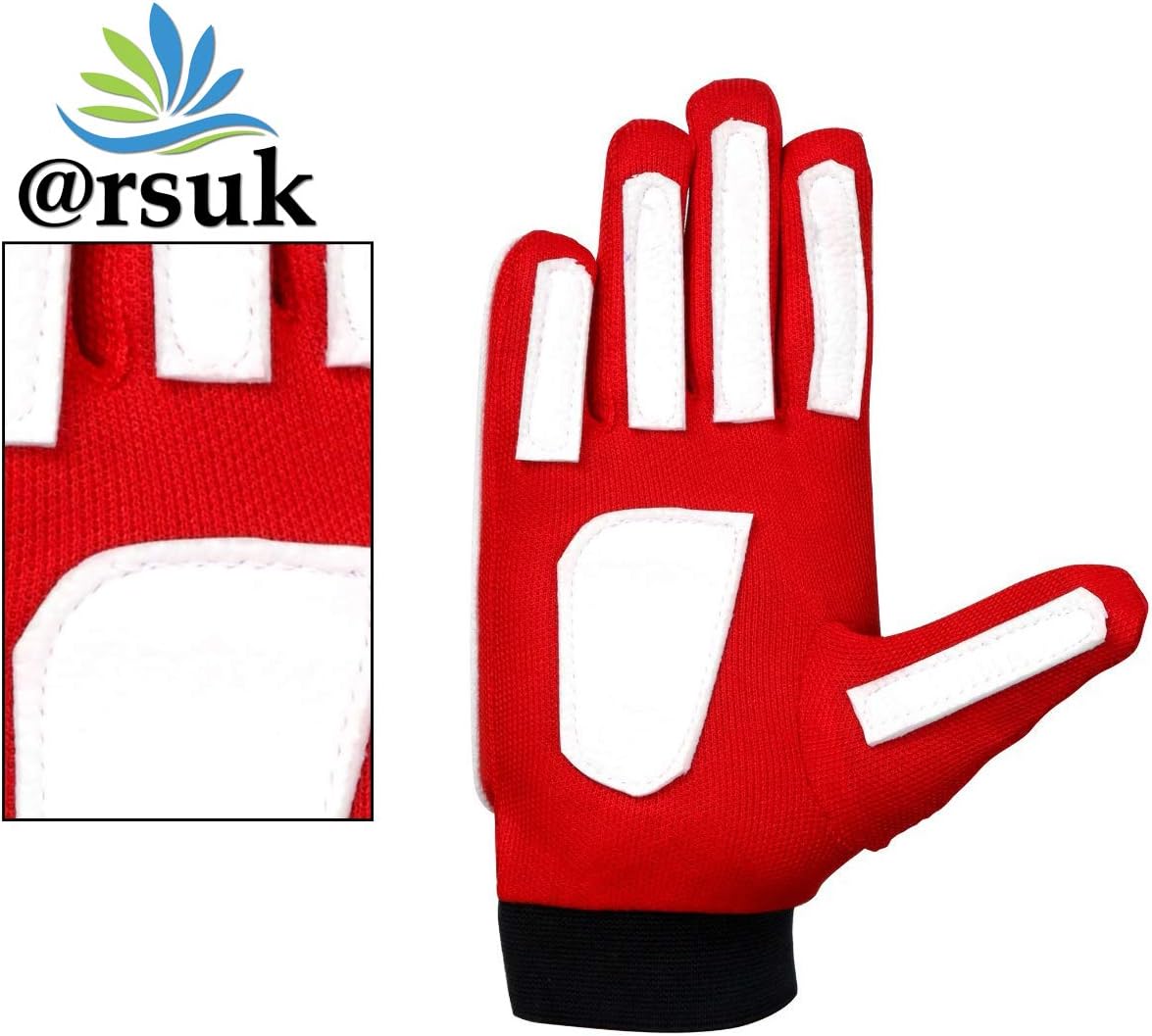 Junior Goalkeeper Gloves: Strong grip for tough saves and finger protection (England)