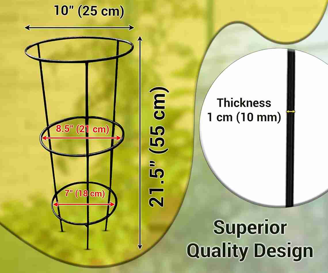 ARSUK Plant Support Stake: Sturdy, Reusable, and Versatile