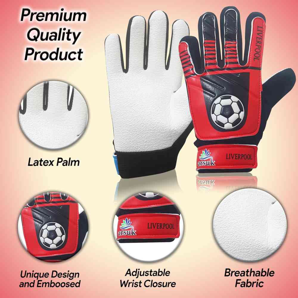 Anti-Slip Goalkeeper Gloves – Superior Grip & Finger Protection