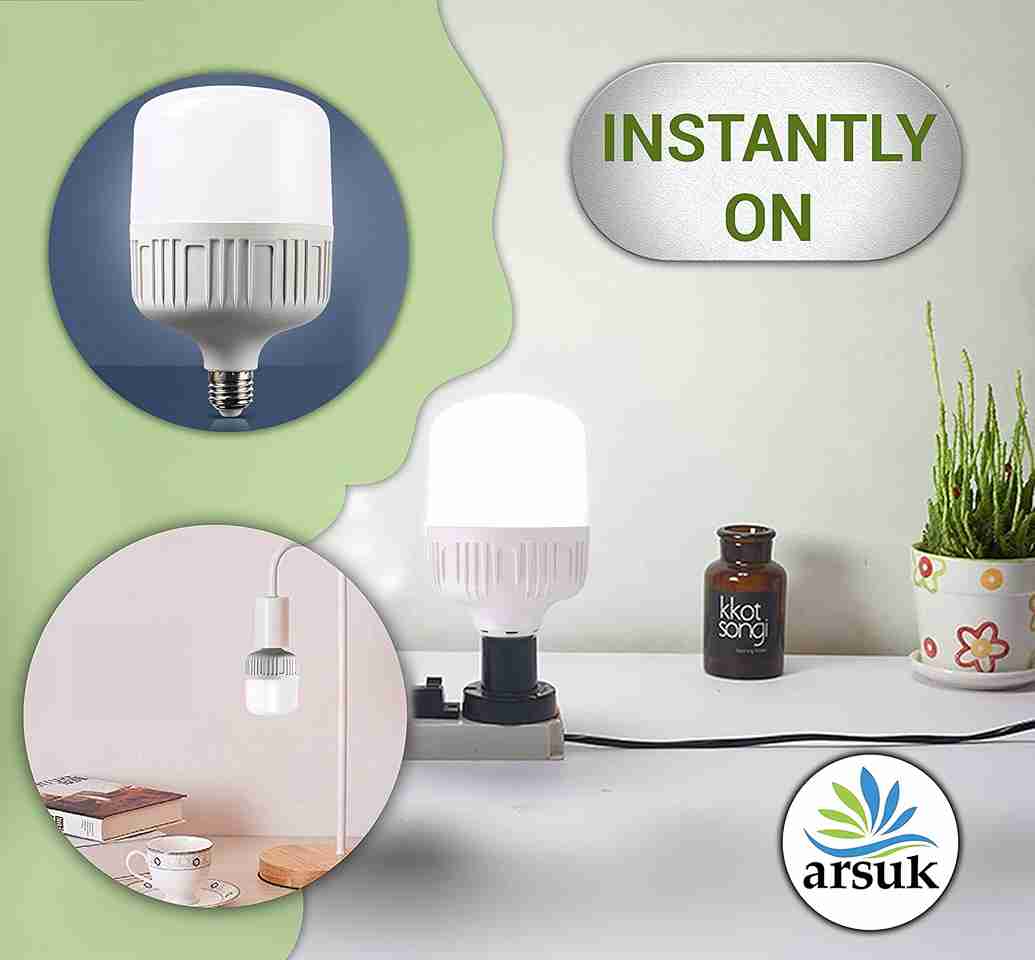 ARSUK 18W LED Bulb (6500K, Cool White) - Energy-Efficient & Bright (Pack of 1)