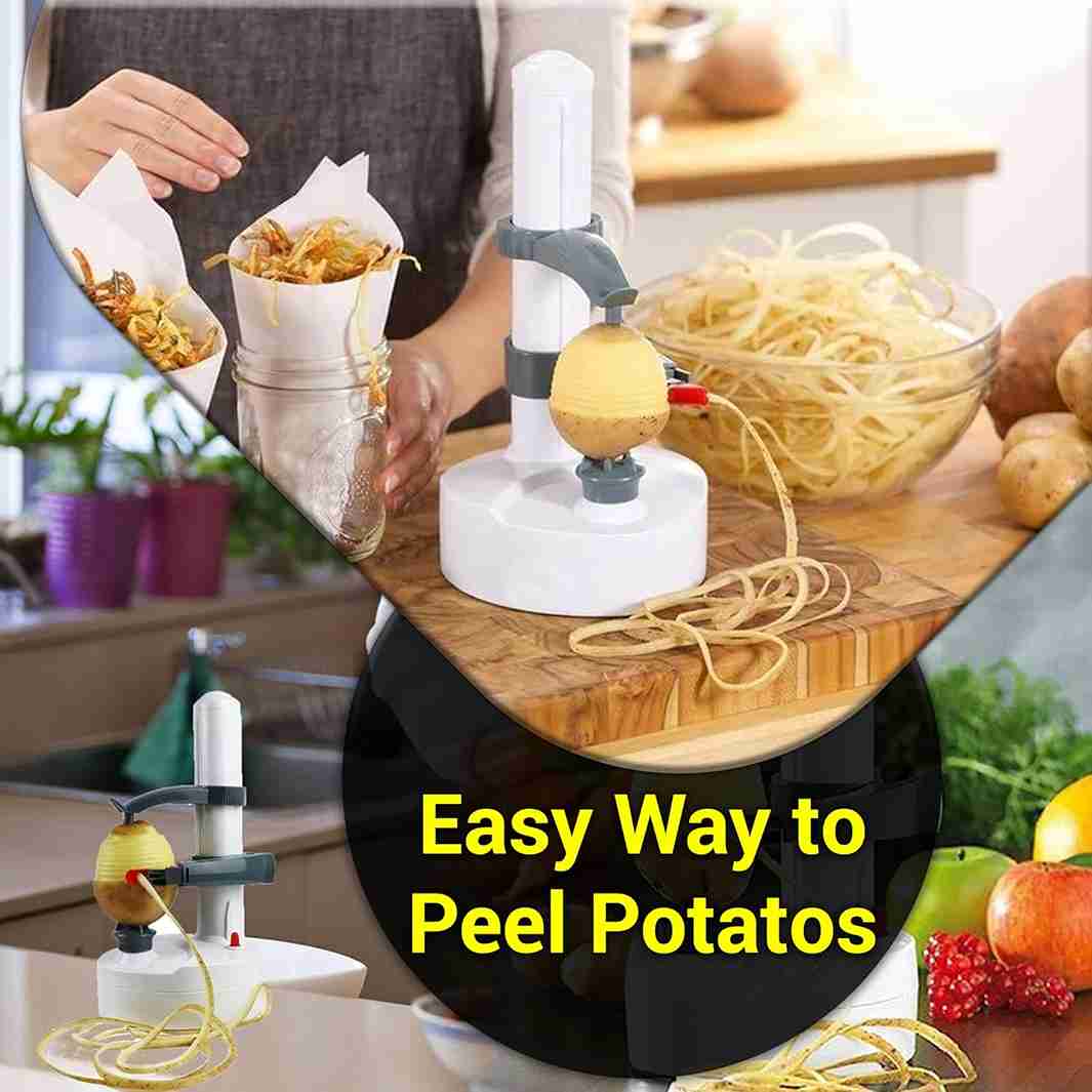 Effortless Peeling: Electric Potato Peeler for Fast, Hands-Free Results