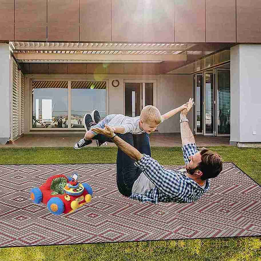 Durable Outdoor Rugs: Waterproof, UV-Resistant, and Reversible