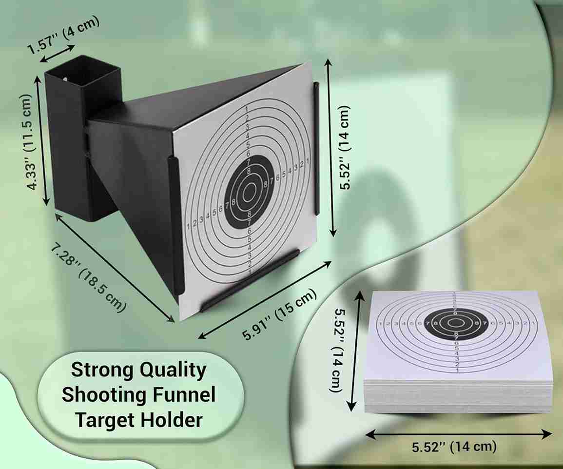 ARSUK Airsoft Pistol Target Holder - Durable, Portable, and Versatile