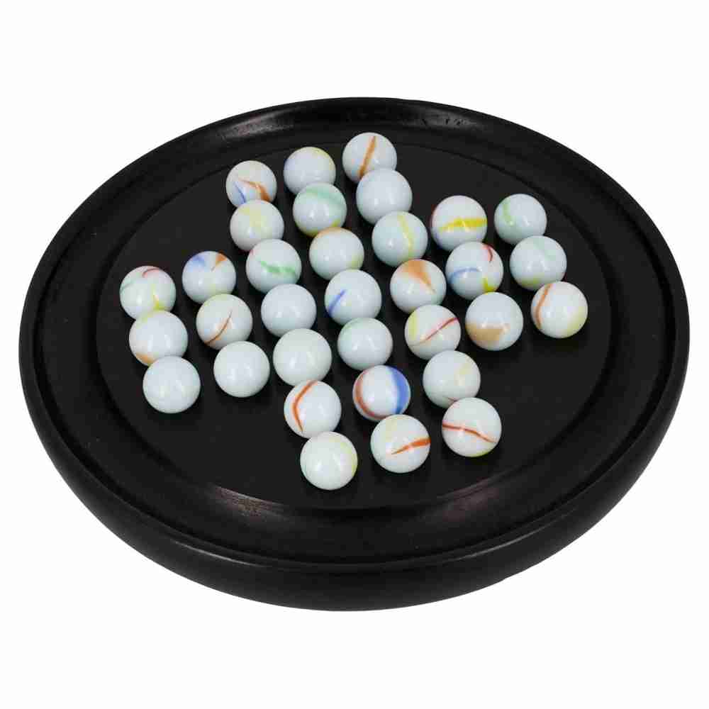 Neez Marbles - Glass Balls for Indoor and Outdoor Games for Kids in a Bag (160-170 Pieces Milky Marble)