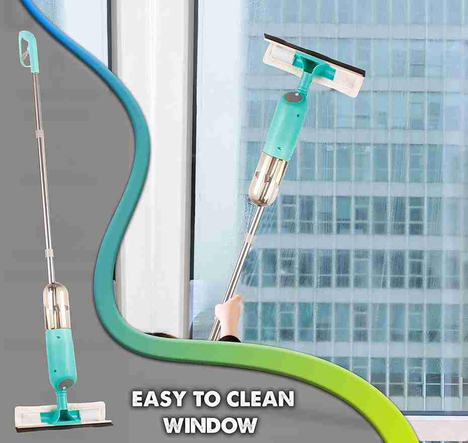 Dual-Use Spray Mop for Floors & Windows