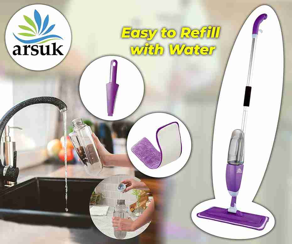 ARSUK Spray Mop - Multi-Surface, Dual Cleaning Modes