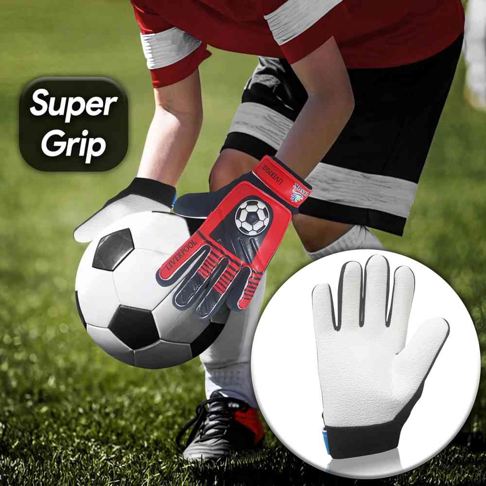 Anti-Slip Goalkeeper Gloves – Superior Grip & Finger Protection