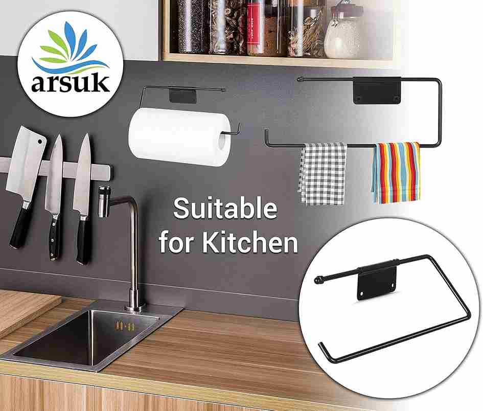 ARSUK Stainless Steel Paper Towel Holder: Sleek and Durable