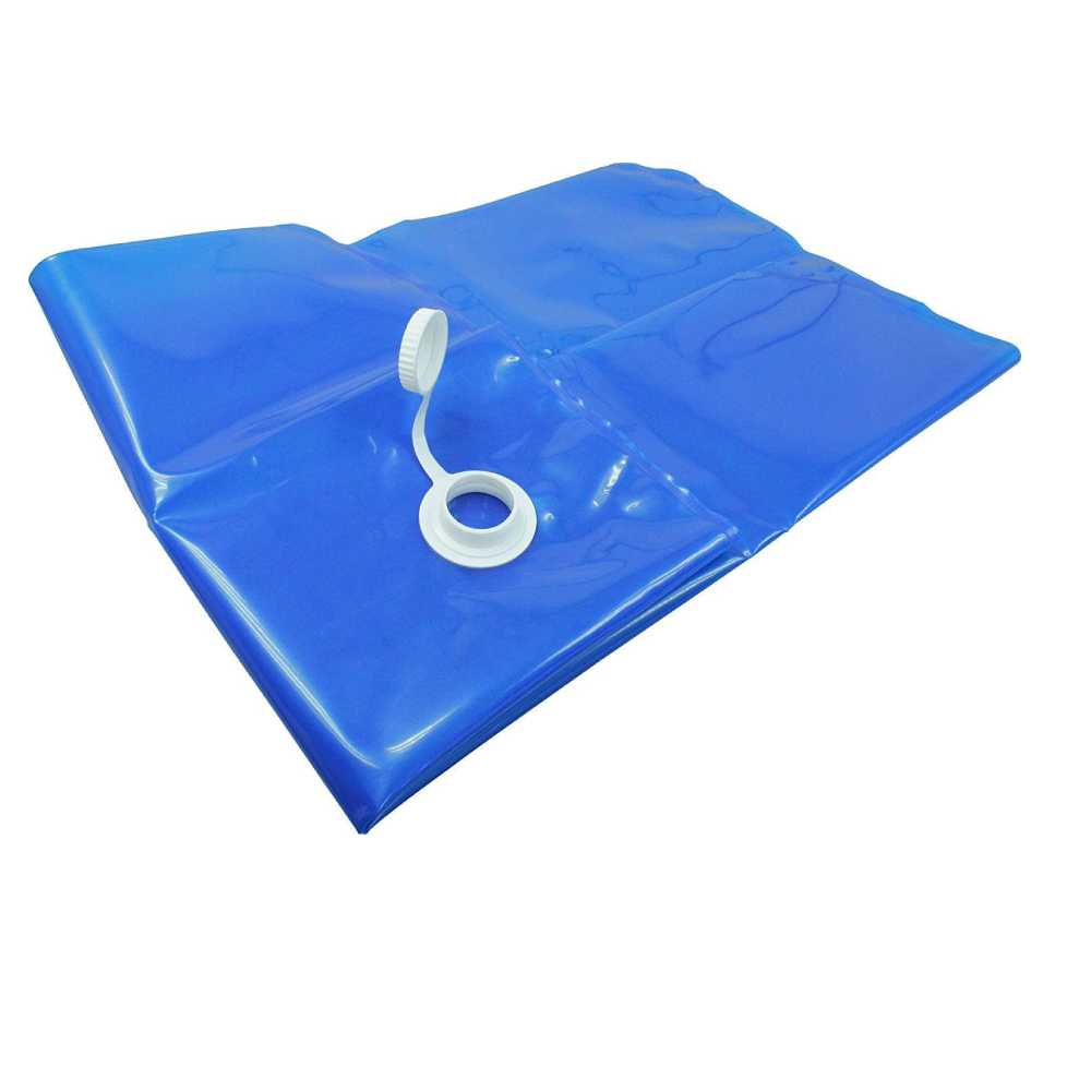 ARSUK Water Carrier, Wheelbarrow Collapsible Large Water Bag for Garden & Farm 36.6 x 25 x 4cm, 300gram (50L Blue)